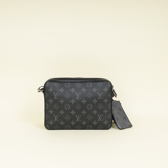 Louis Vuitton Monogram Eclipse Reverse Trio Messenger Bag