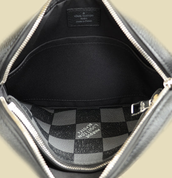 Louis Vuitton Bicolor Damier Graphite Trio Messenger Bag