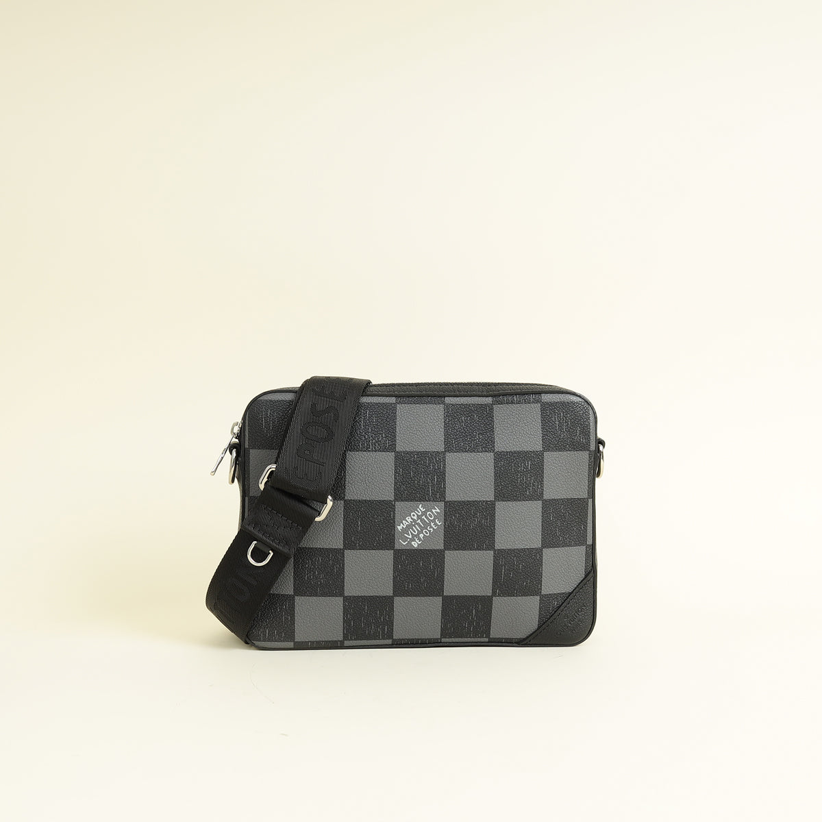 Louis Vuitton Bicolor Damier Graphite Trio Messenger Bag
