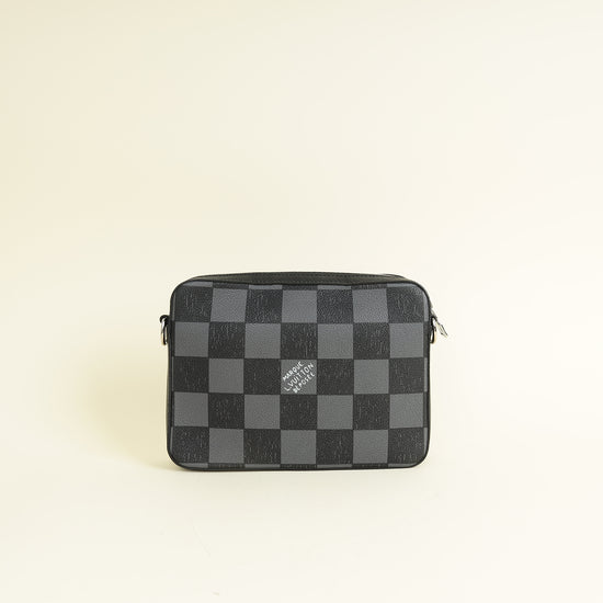 Louis Vuitton Bicolor Damier Graphite Trio Messenger Bag