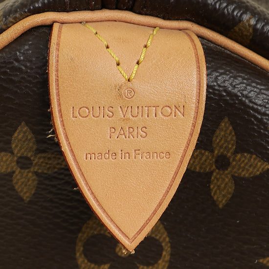 Louis Vuitton Monogram Speedy 35 Bag