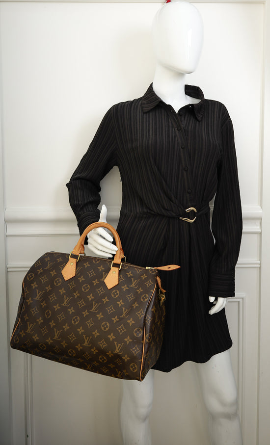 Louis Vuitton Monogram Speedy 35 Bag