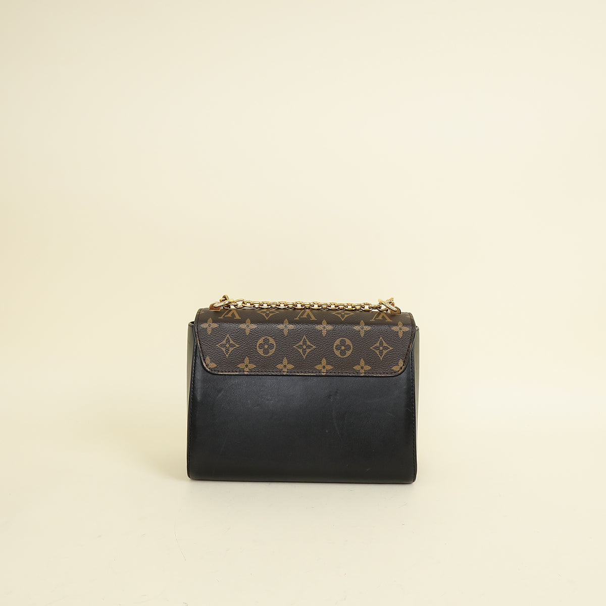 Louis Vuitton Veau Satin Monogram Twist MM Bag