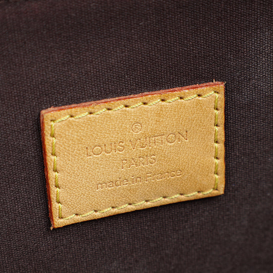 Louis Vuitton Amarante Monogram Vernis Alma GM Bag