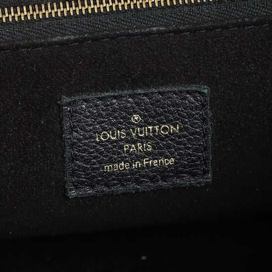 Louis Vuitton Black Monogram Empreinte Saint Germain PM Bag