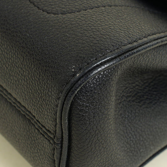 Louis Vuitton Black Monogram Empreinte Saint Germain PM Bag