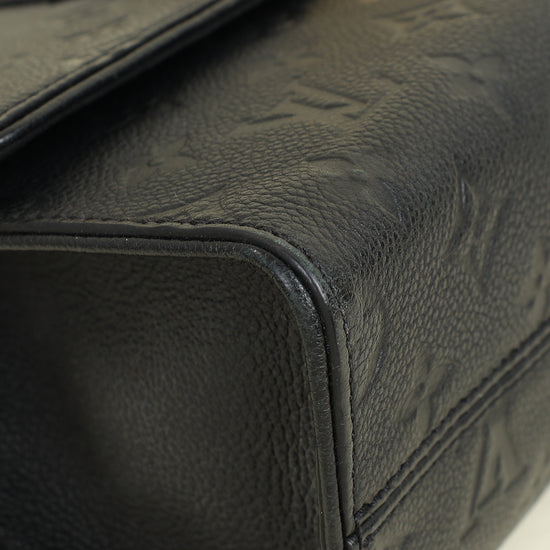 Louis Vuitton Black Monogram Empreinte Saint Sulpice BB Bag
