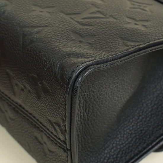Louis Vuitton Black Monogram Empreinte Saint Sulpice BB Bag