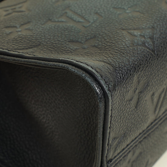 Louis Vuitton Black Monogram Empreinte Saint Sulpice BB Bag