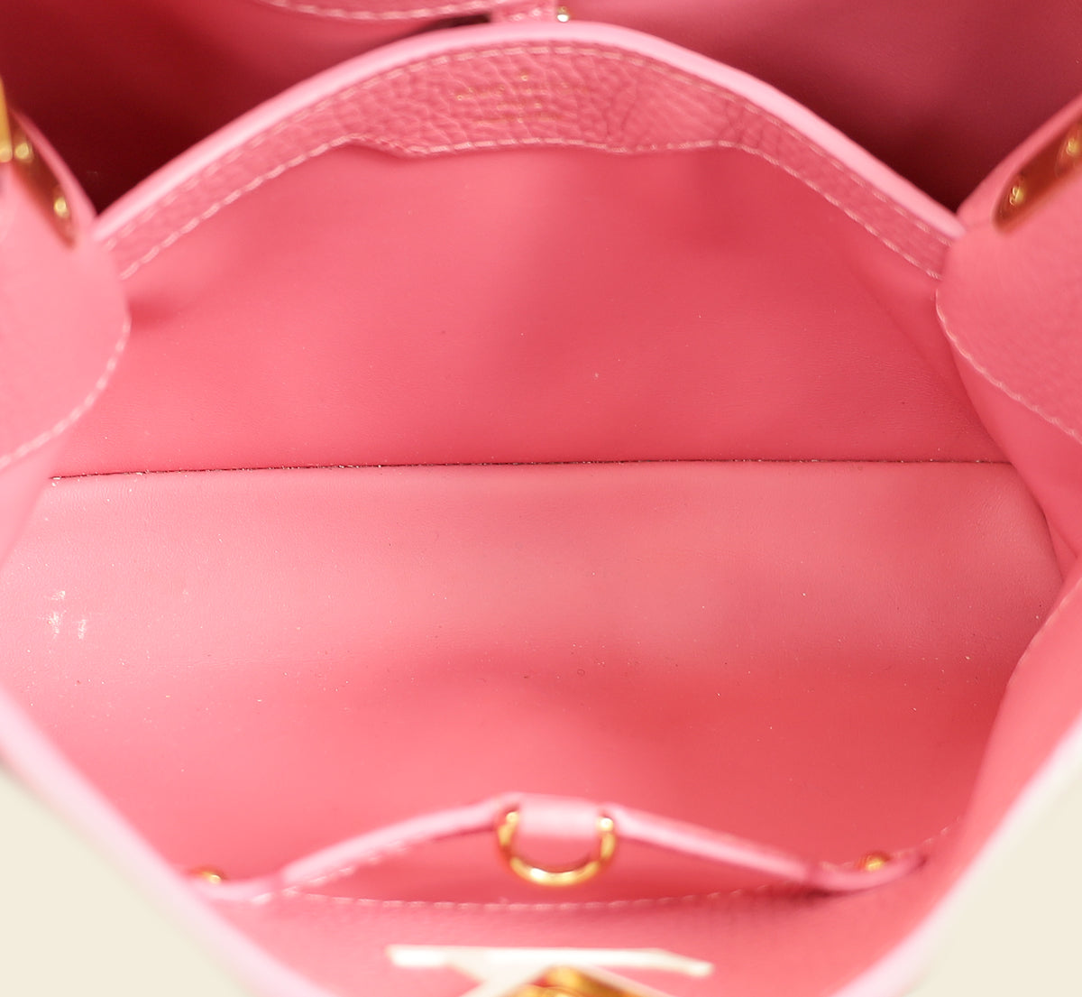 Louis Vuitton Tricolor Capucines BB Taurillon Leather Bag