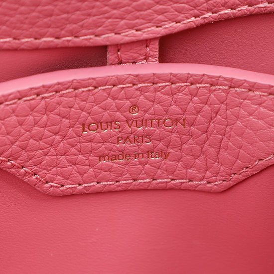 Louis Vuitton Tricolor Capucines BB Taurillon Leather Bag