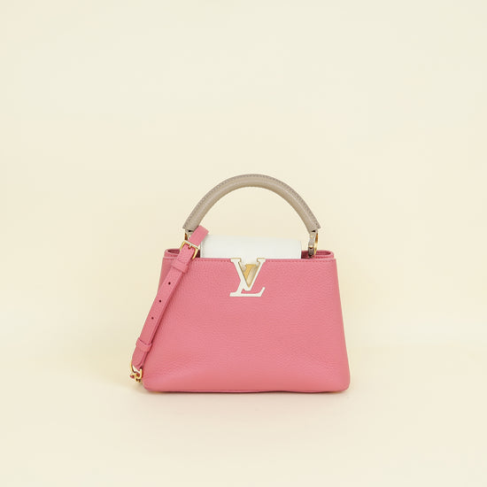 Louis Vuitton Tricolor Capucines BB Taurillon Leather Bag