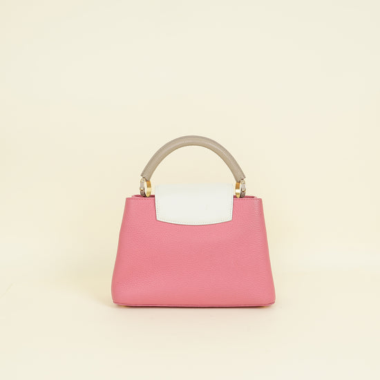 Louis Vuitton Tricolor Capucines BB Taurillon Leather Bag