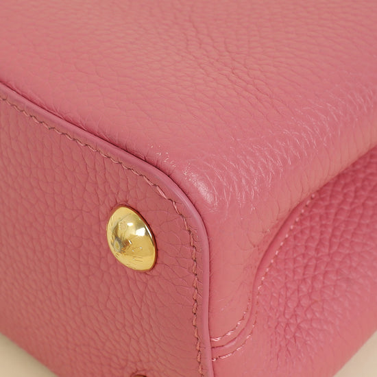 Louis Vuitton Tricolor Capucines BB Taurillon Leather Bag