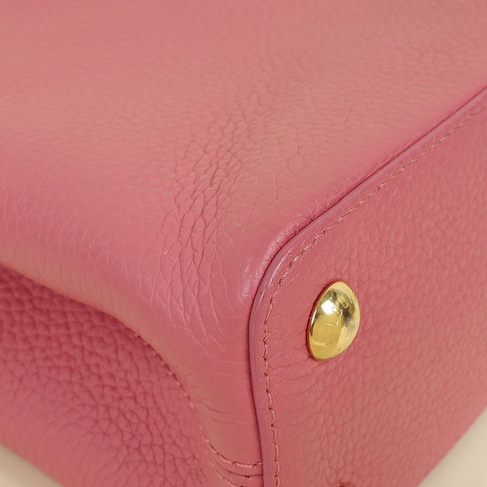 Louis Vuitton Tricolor Capucines BB Taurillon Leather Bag