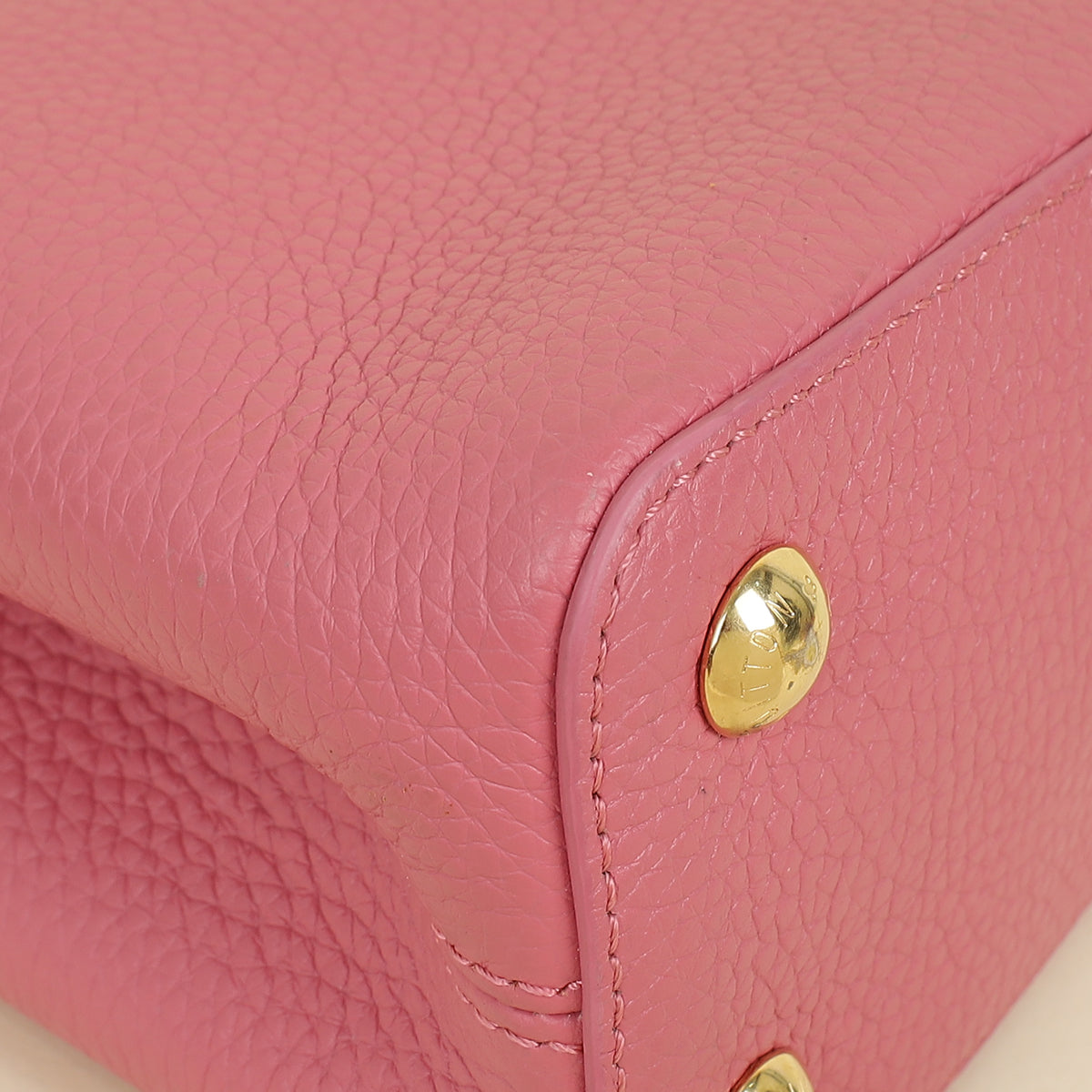 Louis Vuitton Tricolor Capucines BB Taurillon Leather Bag