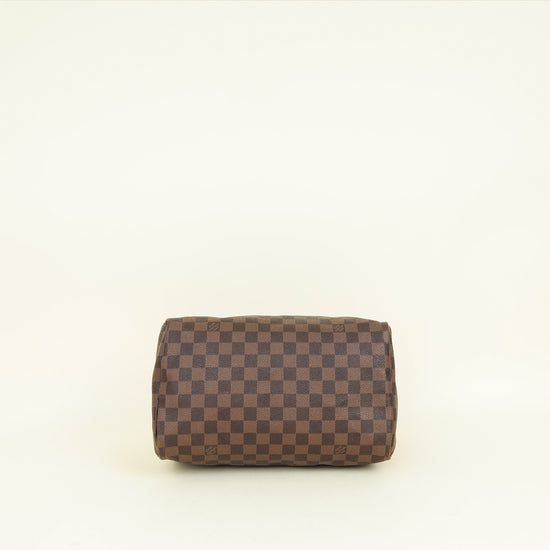 Louis Vuitton Brown Damier Speedy 30 Bag w/ Initials S.B.G.