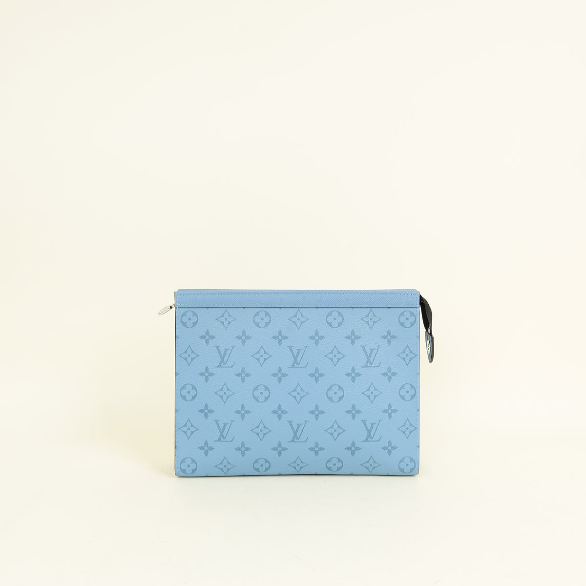 Louis Vuitton Sky Blue Taigarama Pochette Voyage MM