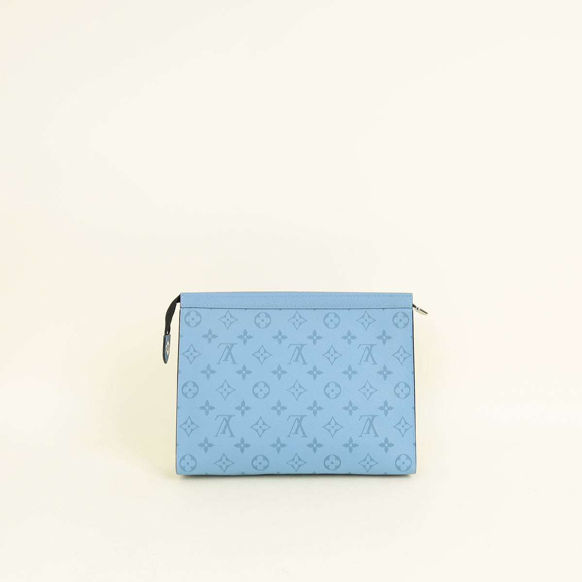Louis Vuitton Sky Blue Taigarama Pochette Voyage MM