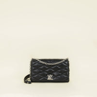 Louis Vuitton Black Malletage GO-14 MM Bag