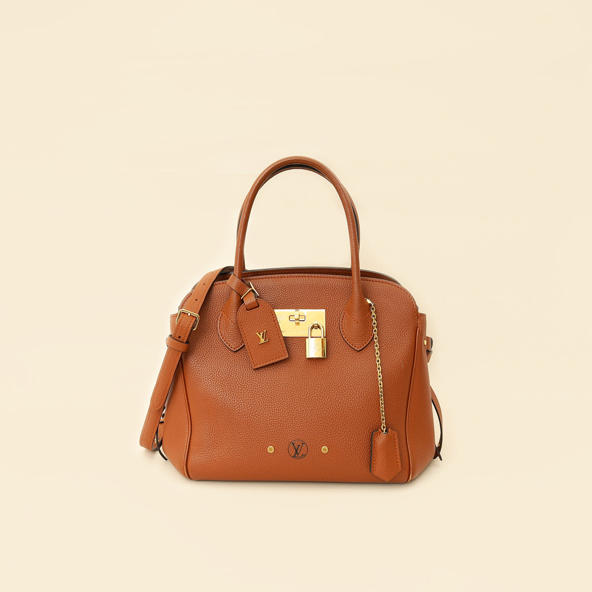 Louis Vuitton Gold Veau Nuage Milla PM Bag-Louis Vuitton-THE CLOSET