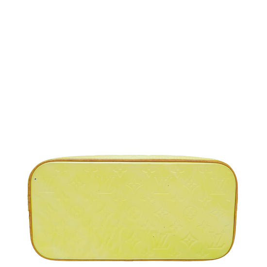 Louis Vuitton Monogram Vernis Houston - Yellow Totes, Handbags - LOU800291