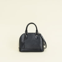 Louis Vuitton Black Alma BB Bag