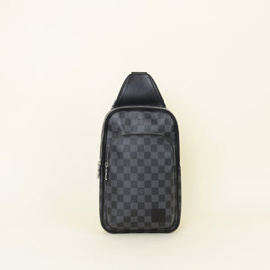 Louis Vuitton Damier Graphite Black Avenue Slingbag