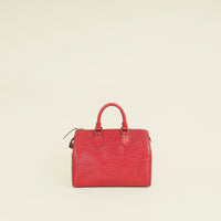 Louis Vuitton Rouge Speedy 25 Bag