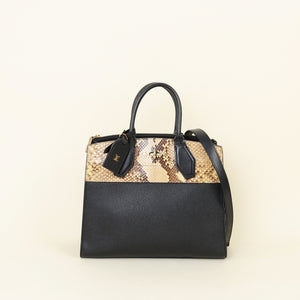 Louis Vuitton Noir City Steamer MM Bag