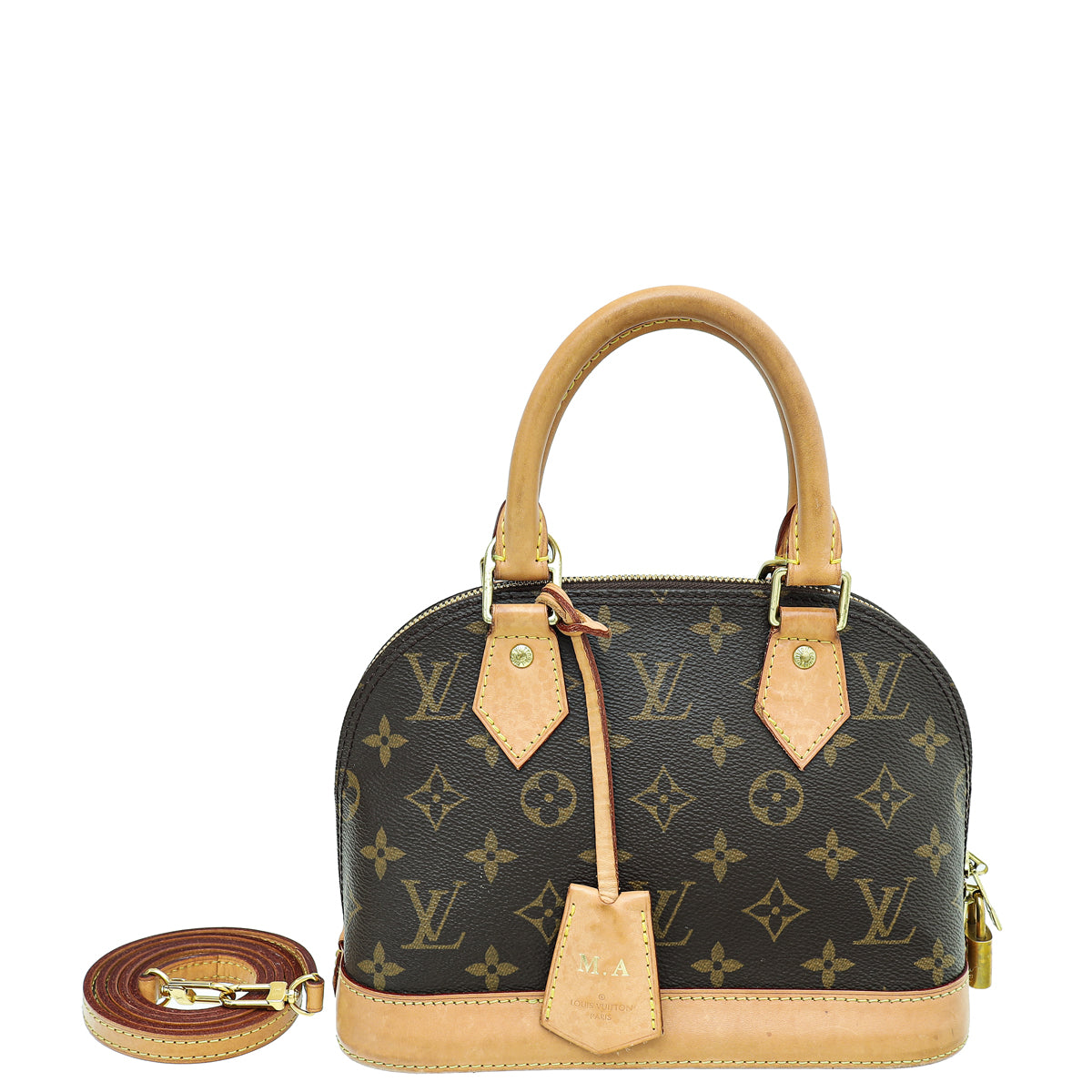 Louis Vuitton Monogram Alma BB Bag W/MA