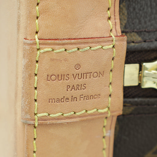 Louis Vuitton Monogram Alma BB Bag W/MA