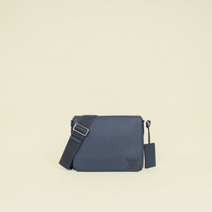 Louis Vuitton Navy Aerogram Takeoff Messenger Bag