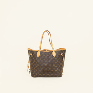 Louis Vuitton Brown Monogram Neverfull MM Bag