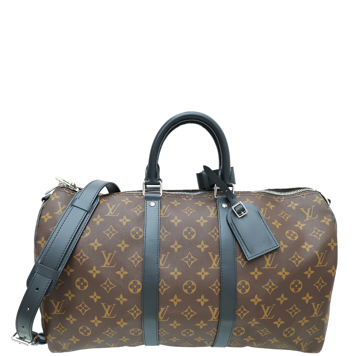 Louis Vuitton Monogram Black Keepall Bandouliere 45 Bag-Louis Vuitton-THE CLOSET