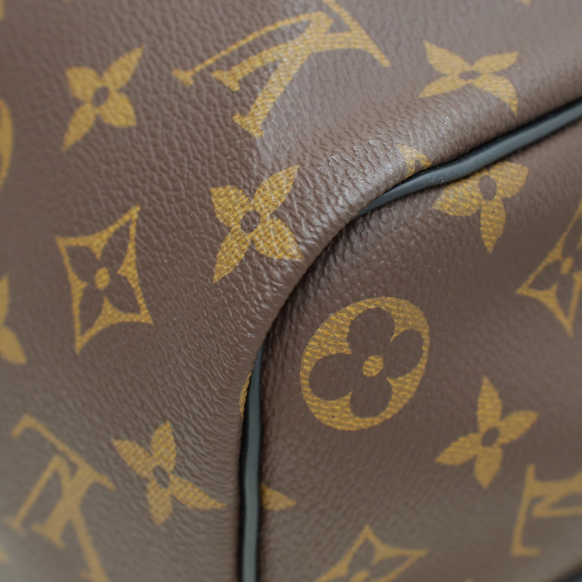 Louis Vuitton Monogram Black Keepall Bandouliere 45 Bag