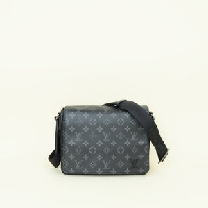 Louis Vuitton Bicolor Monogram Eclipse District PM Bag