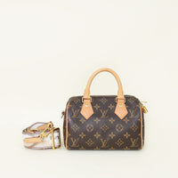 Louis Vuitton Monogram Speedy 20 Bandouliere Bag