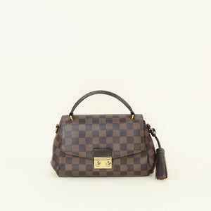 Louis Vuitton Damier Ebene Croisette Bag
