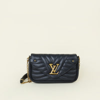 Louis Vuitton Black New Wave Chain Pochette