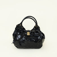 Louis Vuitton Black Ltd. Ed. Vernis Mahina Surya Large Bag