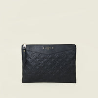 Louis Vuitton Black Monogram Empreinte Daily Pouch
