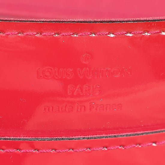 Louis Vuitton Red Vernis Louise Clutch-Louis Vuitton-THE CLOSET