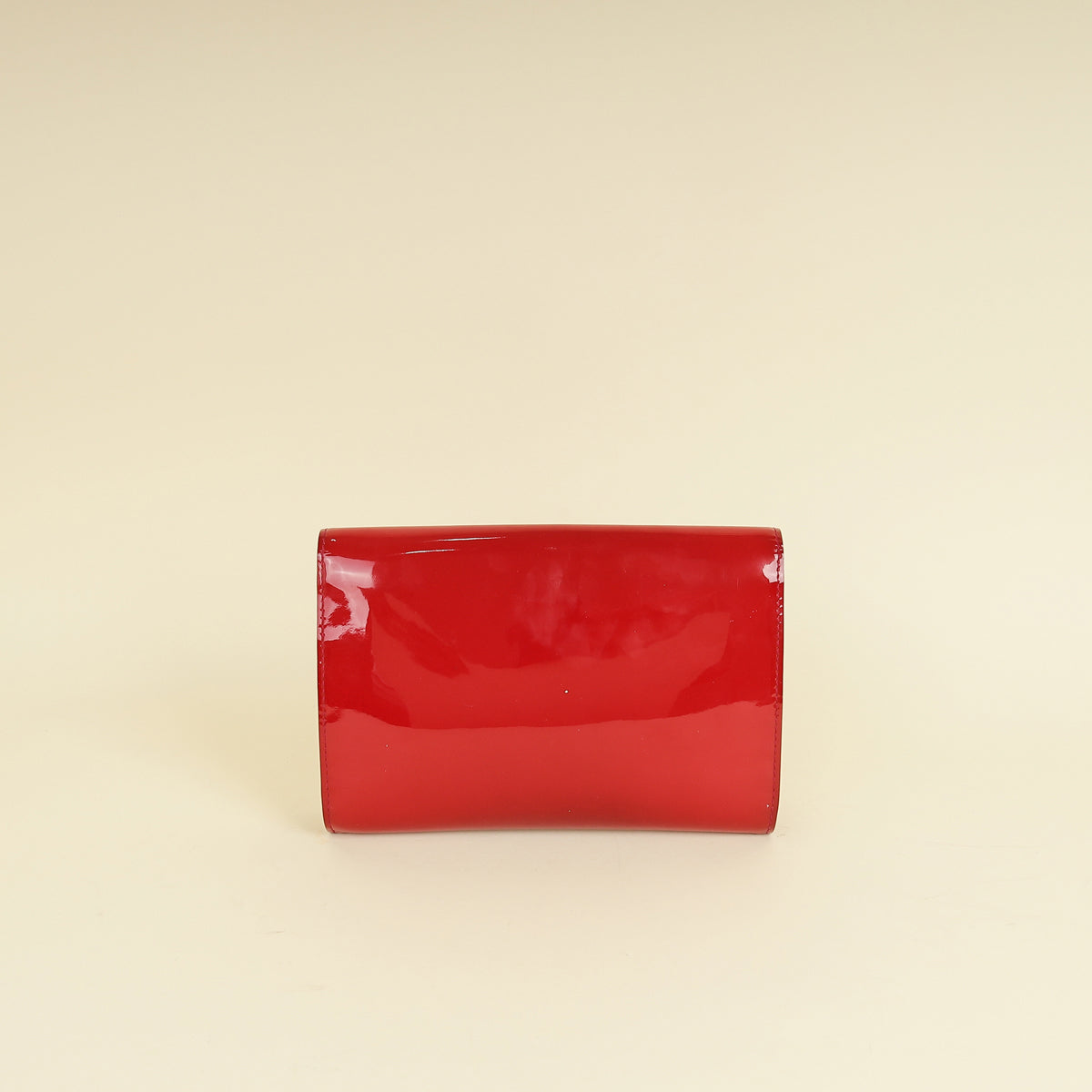 Louis Vuitton Red Vernis Louise Clutch-Louis Vuitton-THE CLOSET