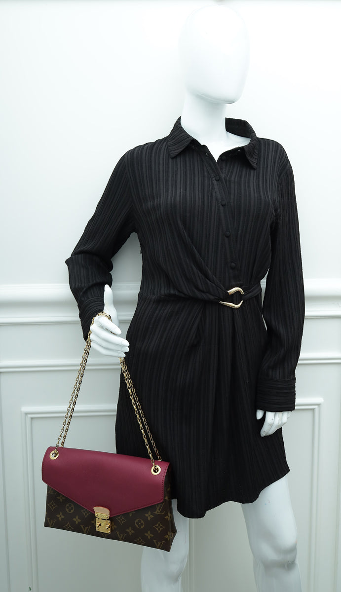 Louis Vuitton Monogram Grape Pallas Chain Shoulder Bag