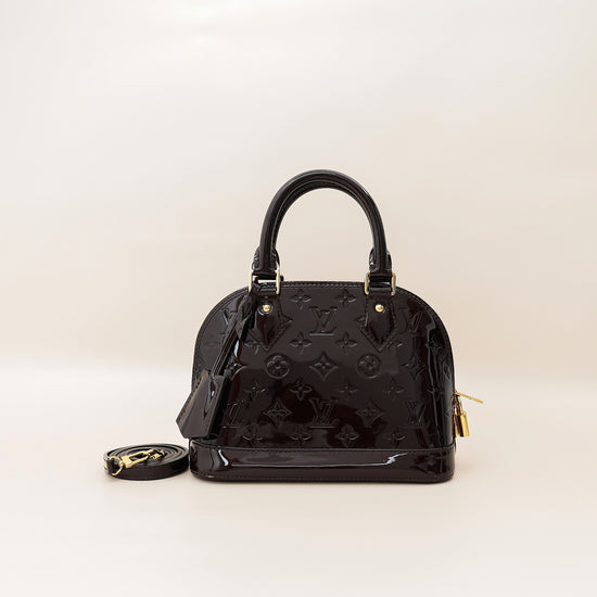 Louis Vuitton Amarante Monogram Vernis Alma BB Bag