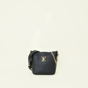 Louis Vuitton Black Lock and Walk Bag
