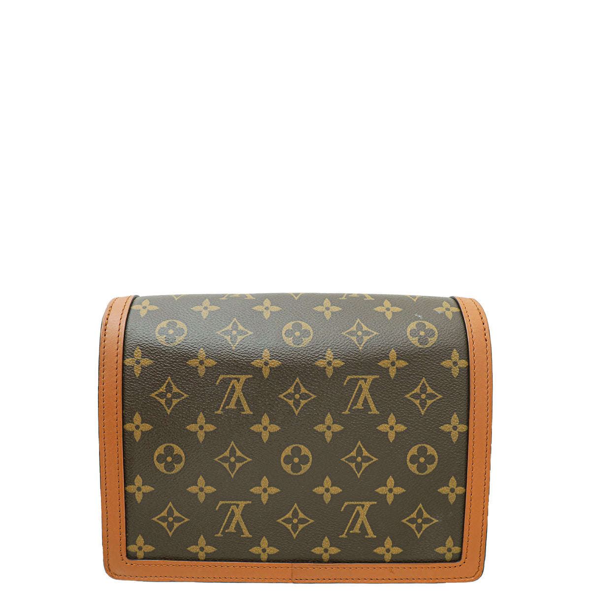 Louis Vuitton Brown Monogram/Reverse Dauphine MM Bag-Louis Vuitton-THE CLOSET