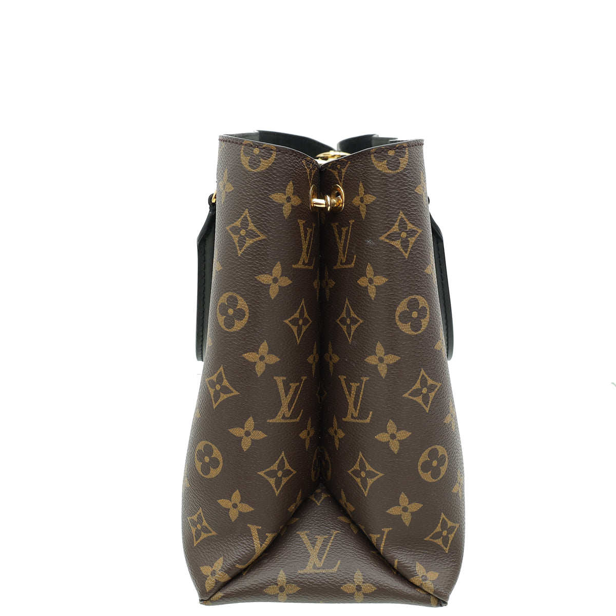 Louis Vuitton Monogram Black Flower Tote Bag