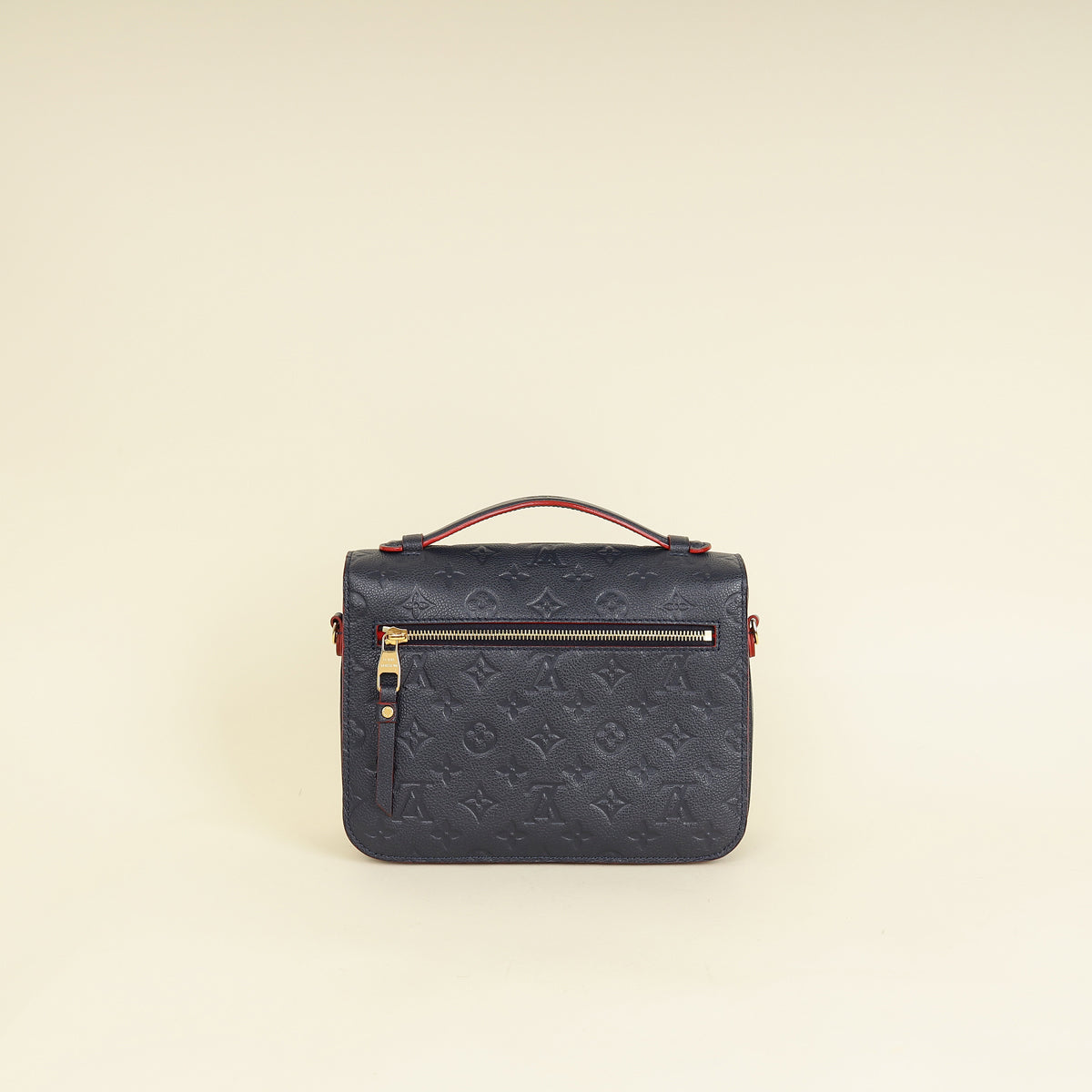 Louis Vuitton Marine Rouge Monogram Empreinte Pochette Metis-Louis Vuitton-THE CLOSET